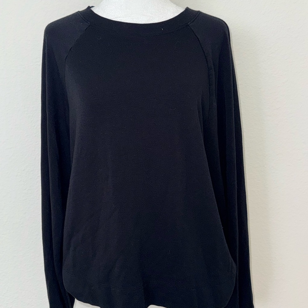 LOFT Sweatshirt Women’s Black Long Sleeve
